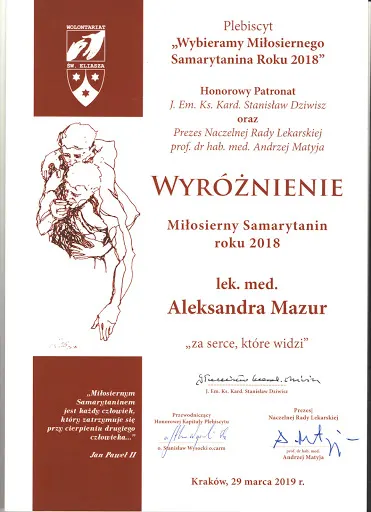 Prywatny Gabinet Psychiatryczny lek.Aleksandra Mazur